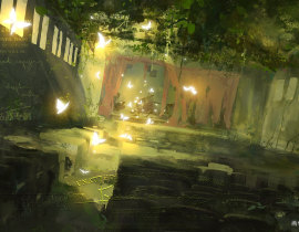 顾飞，跟着光_绘画作品