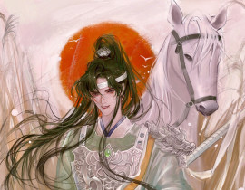 摸鱼之，赵云。_绘画作品