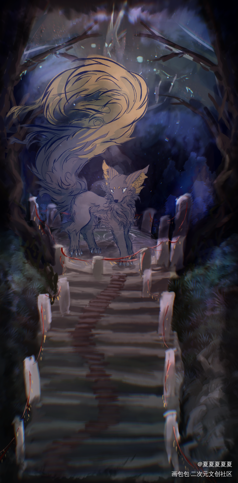 幼神_绘画oc绘画作品