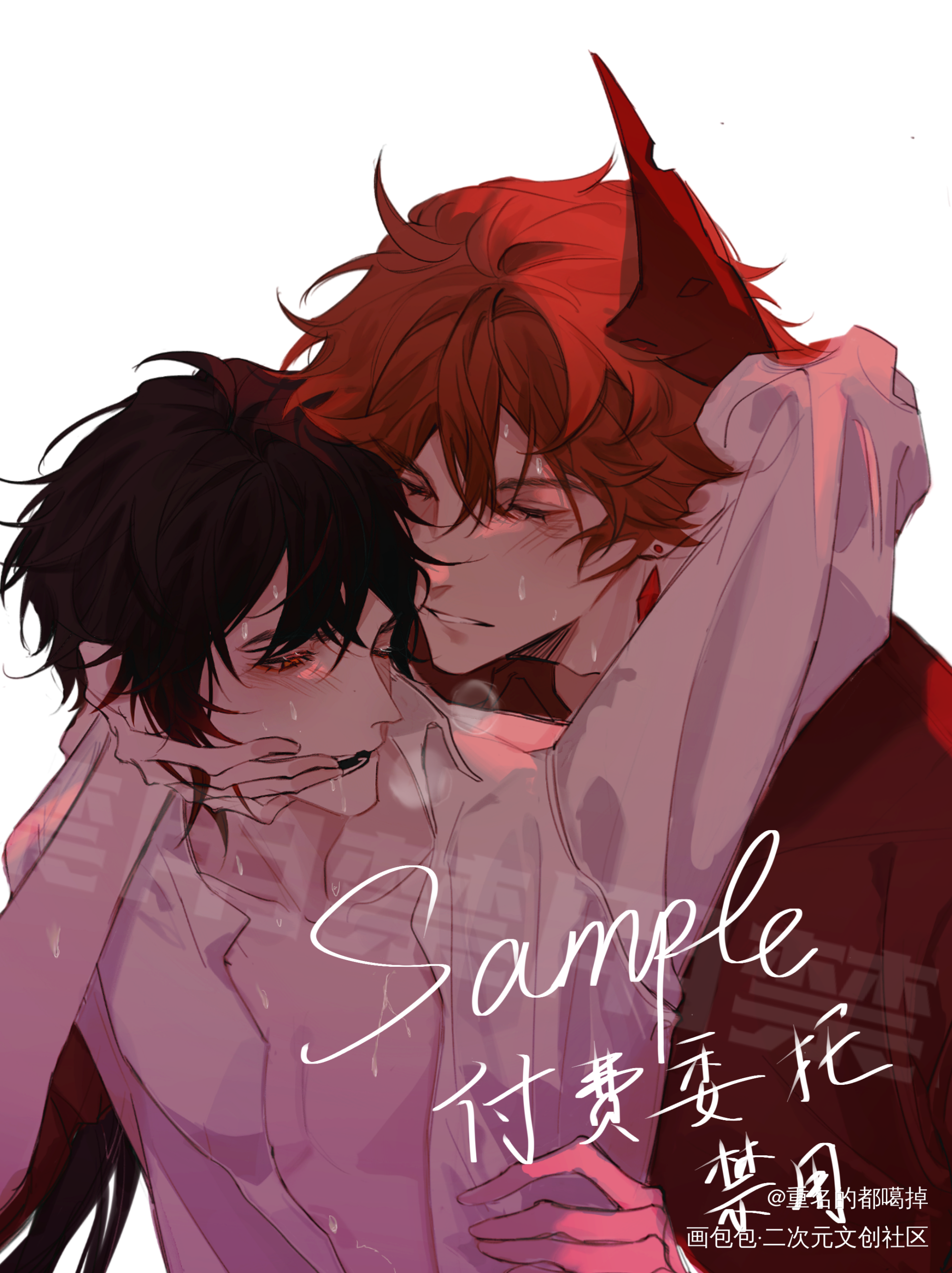 _原神公钟付费委托绘画作品