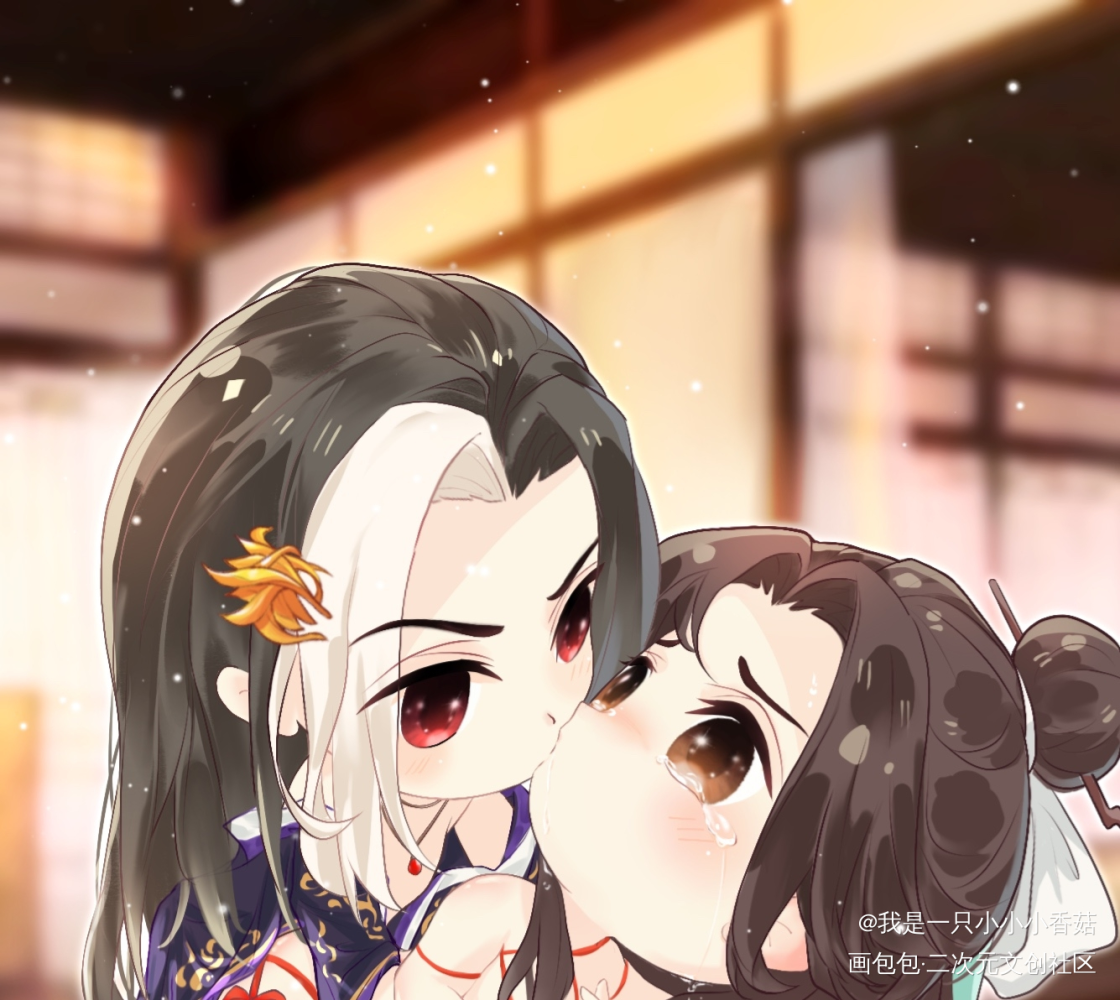 丘丘飞切（图二图三）_晏沈绘画作品