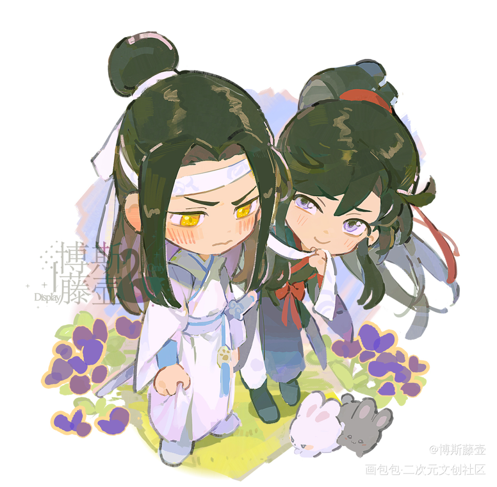 _魔道祖师忘羡绘画作品