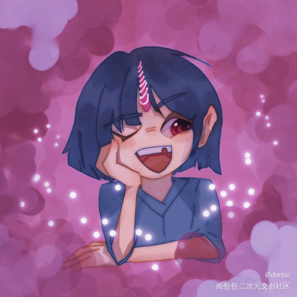 💕_板绘涂人设oc绘画作品