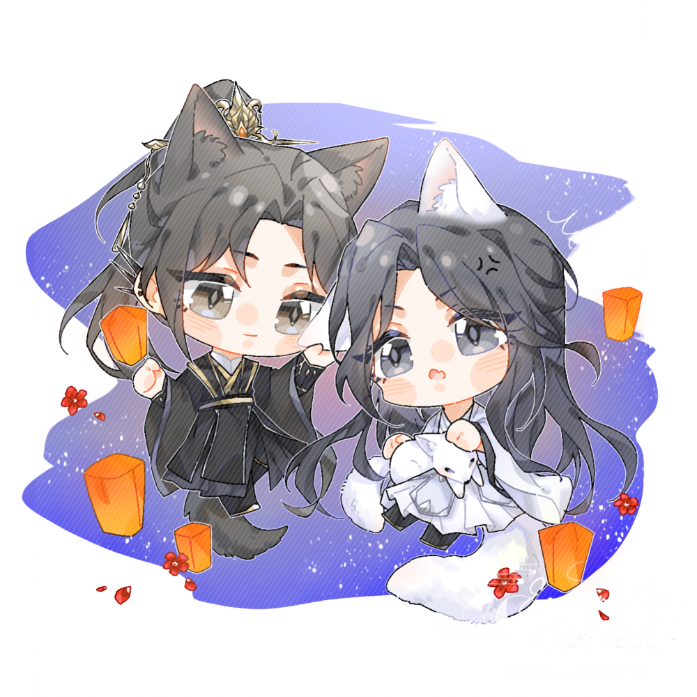 rua耳朵（暄雪）_不见上仙三百年萧复暄乌行雪木苏里绘画作品