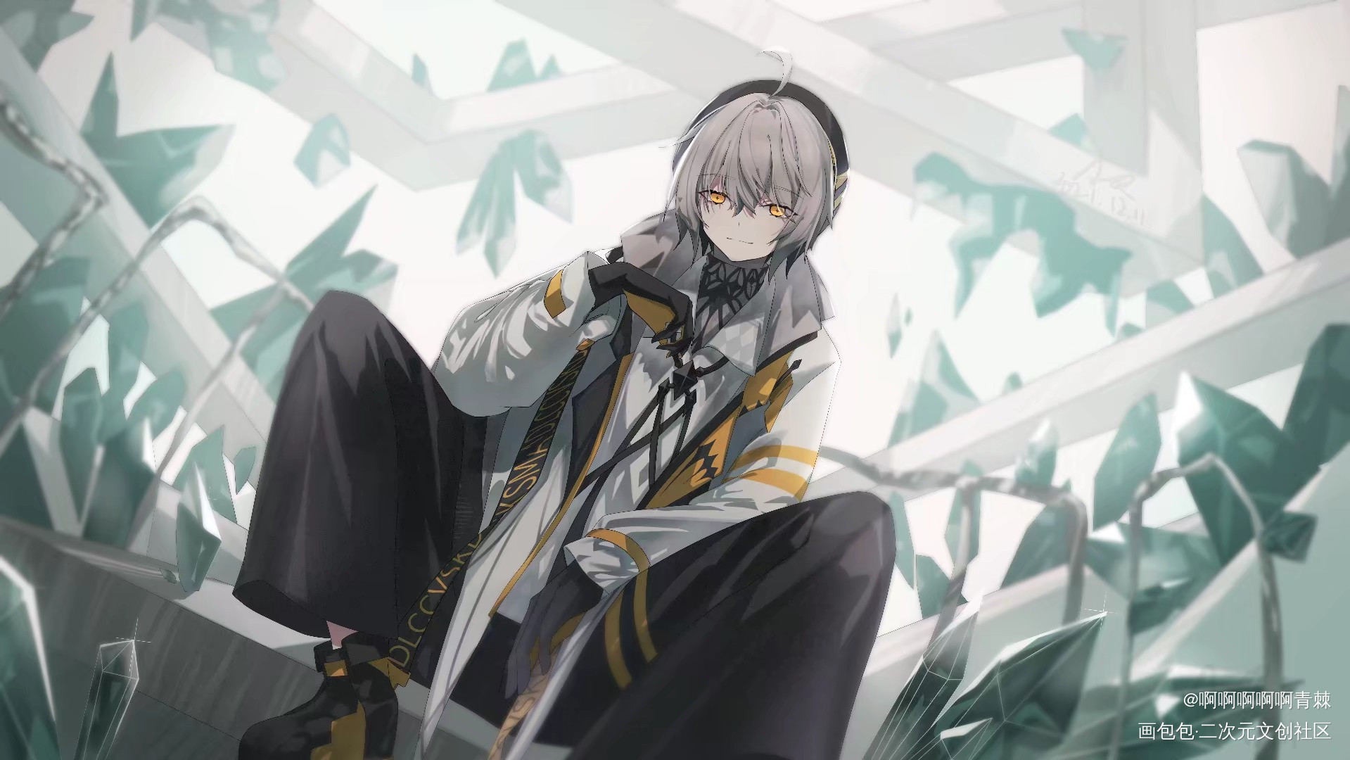 oc_个人设计插画创意原创角色插画二次元板绘绘画作品