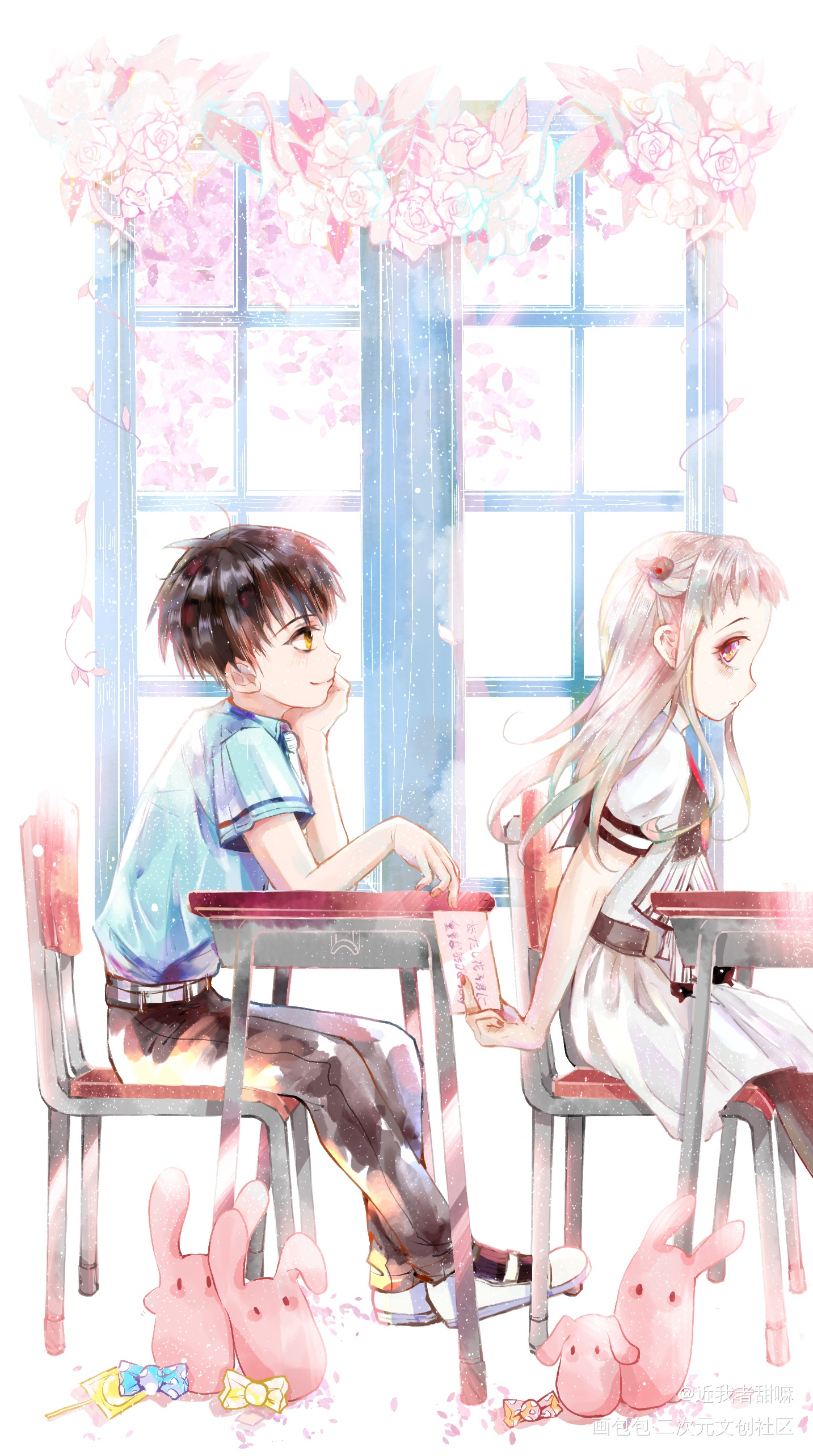 地缚少年花子君_地缚少年花子君花宁绘画作品