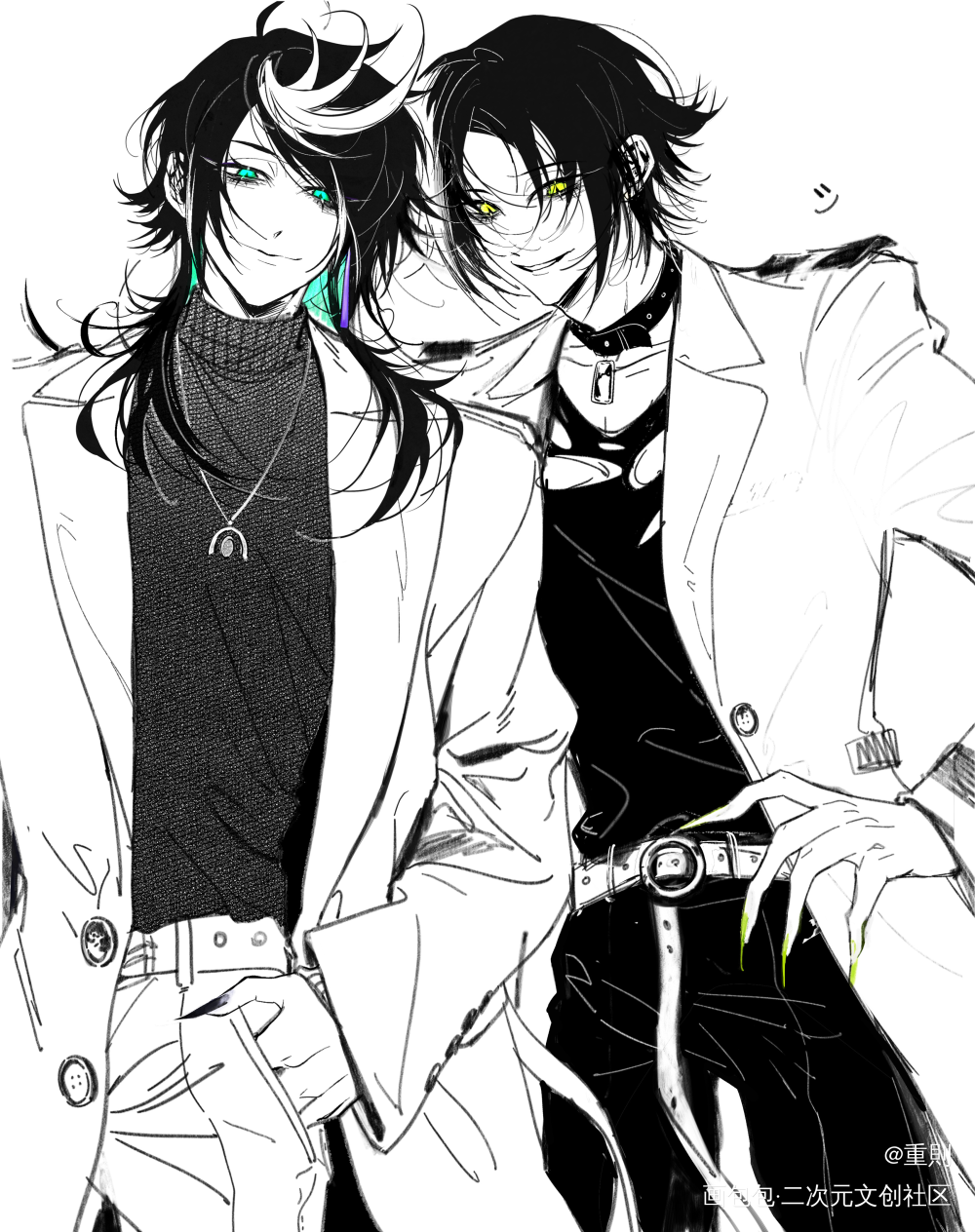 _shuyaminoluxiemmystarias绘画作品