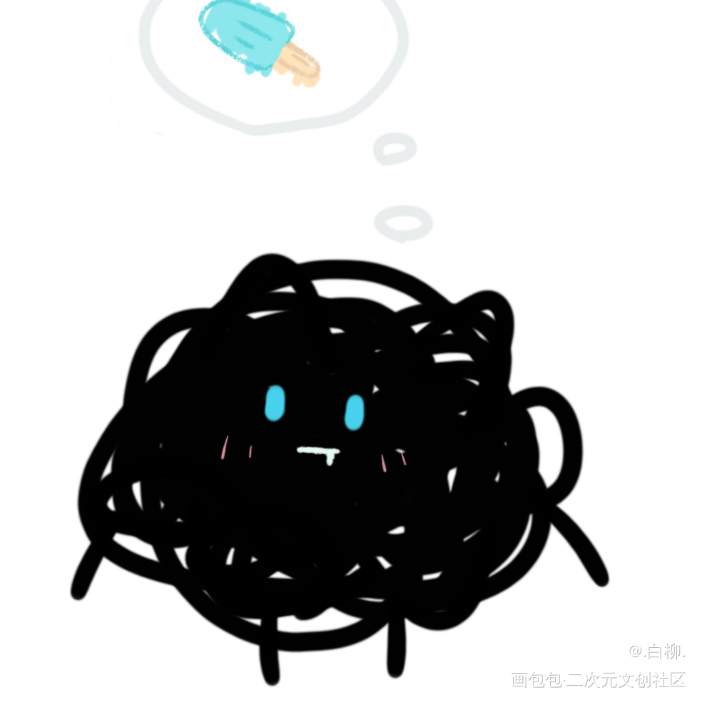 小狗线团_我在惊悚游戏里封神绘画作品