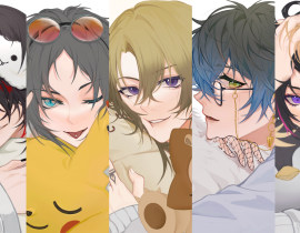 ❤️🧡💛💙💜🧸_绘画作品