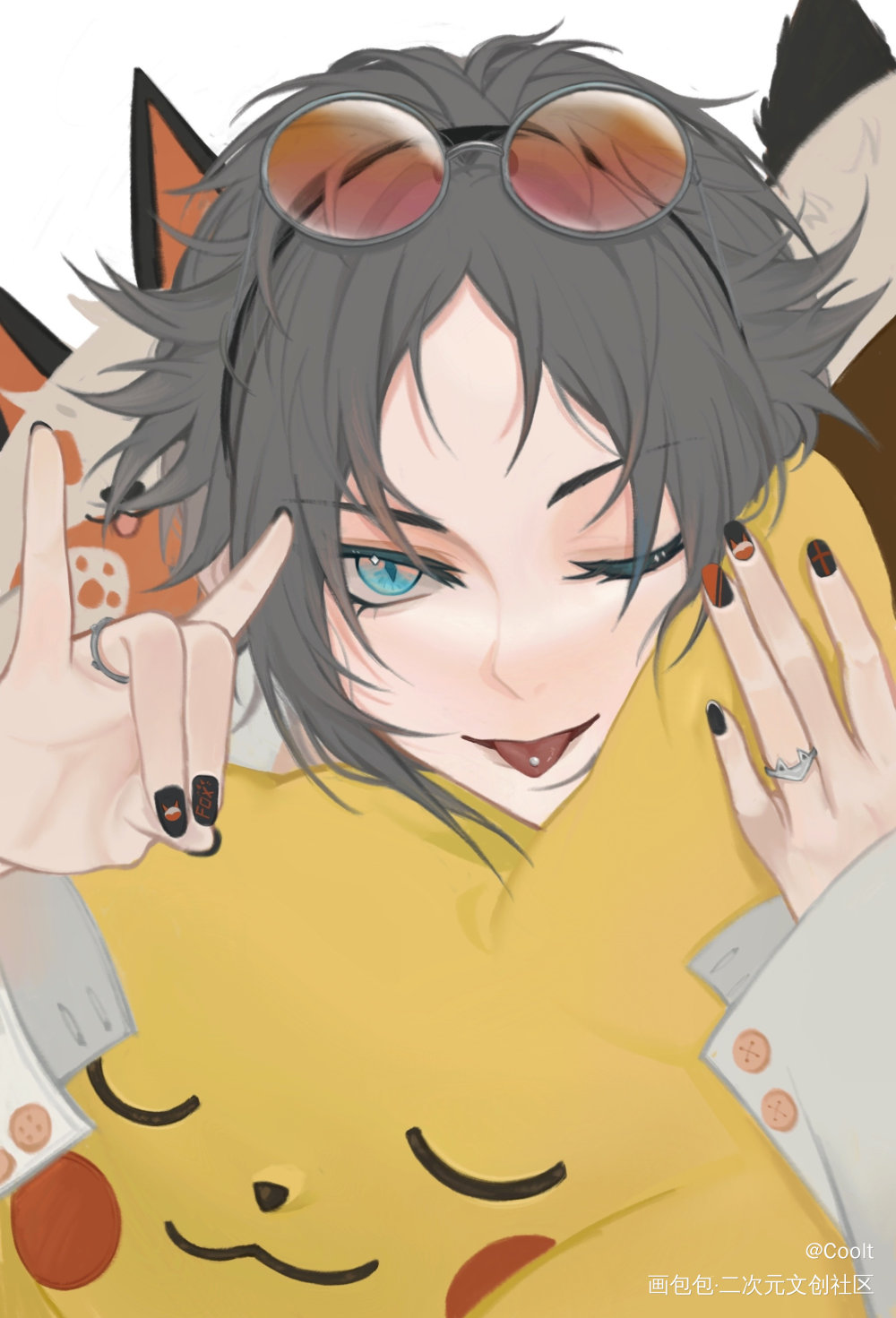 ❤️🧡💛💙💜🧸_shuyamino板绘涂luxiemikeevelandLucakaneshirovoxakumamystarias绘画作品