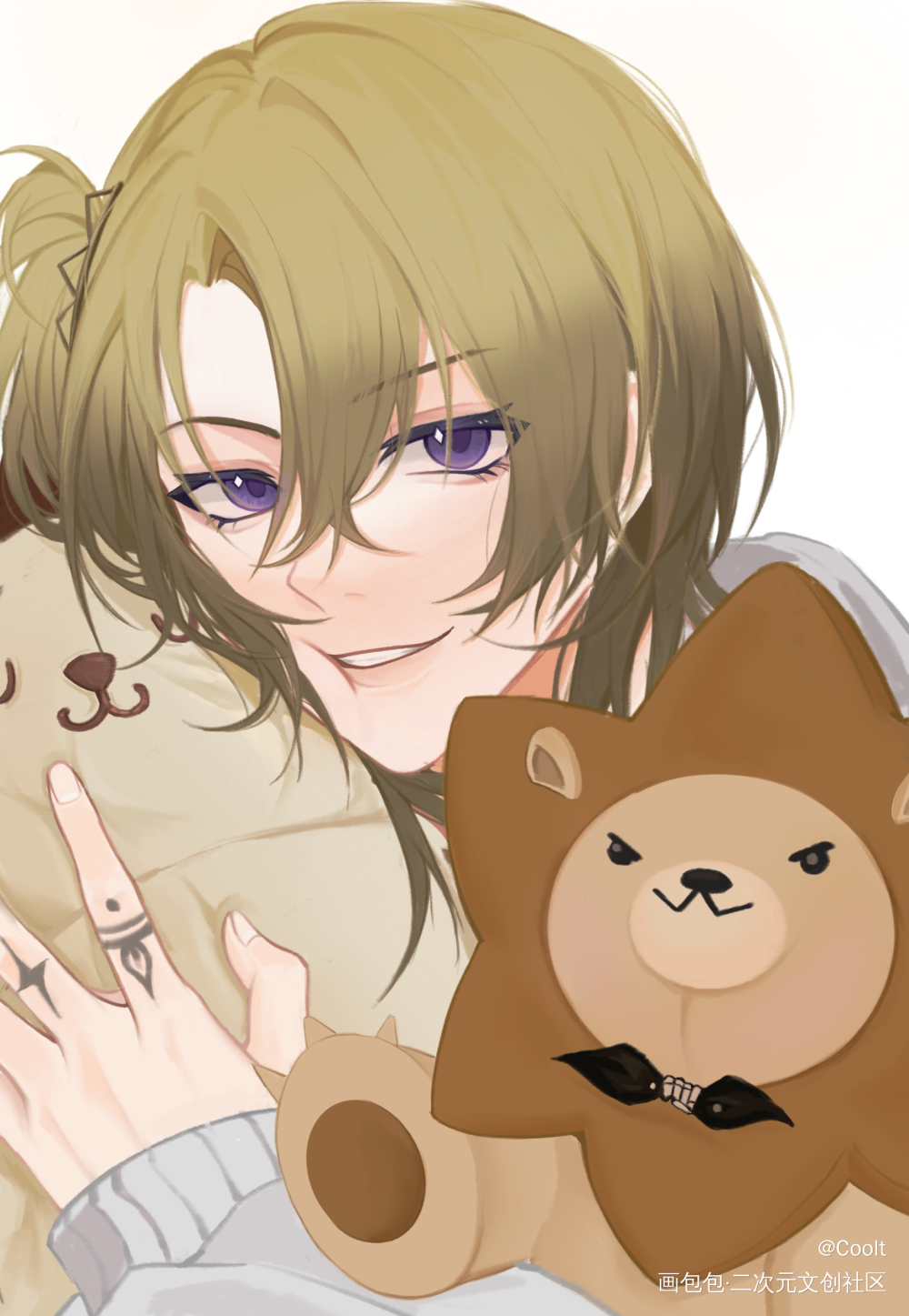 ❤️🧡💛💙💜🧸_shuyamino板绘涂luxiemikeevelandLucakaneshirovoxakumamystarias绘画作品