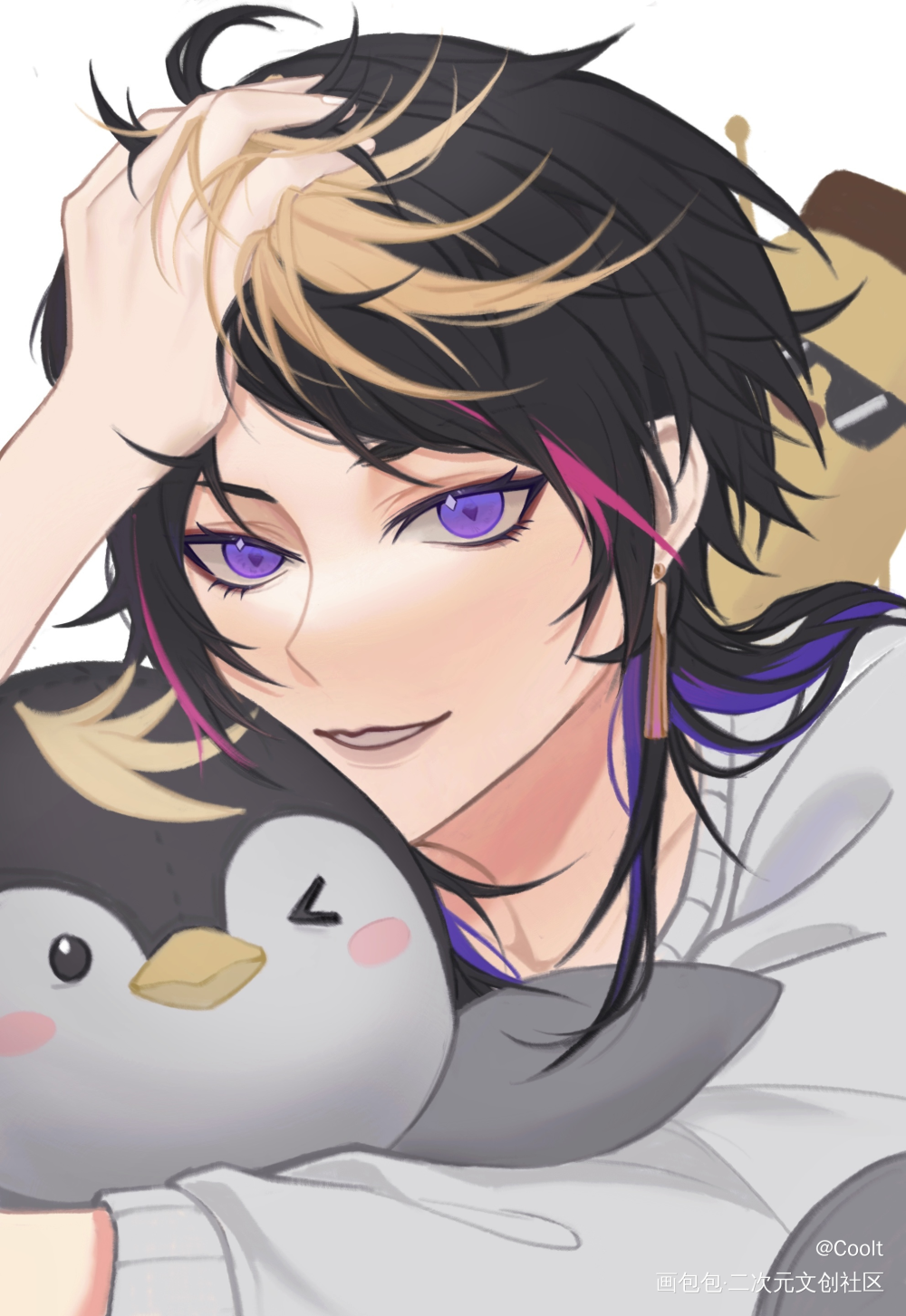 ❤️🧡💛💙💜🧸_shuyamino板绘涂luxiemikeevelandLucakaneshirovoxakumamystarias绘画作品