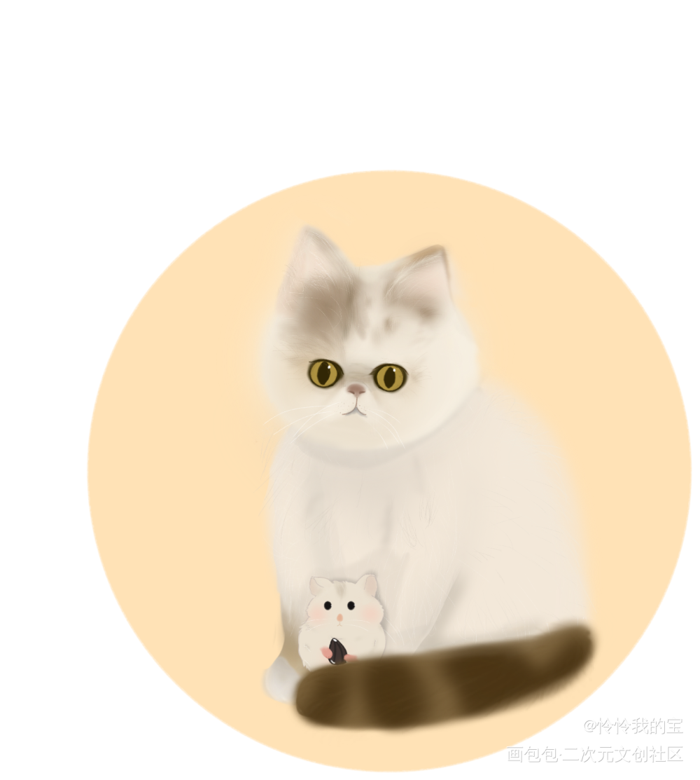 猫咪_猫猫随手画画画画猫绘画绘画作品