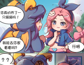 我家里有只修猫猫，你要来看看吗_绘画作品