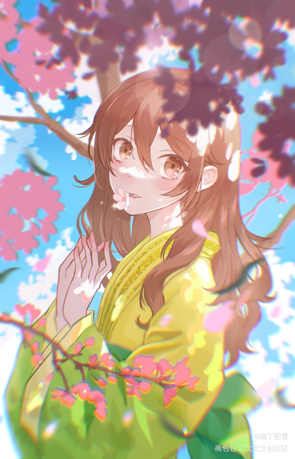堀与宫村Ⅰ堀京子_堀与宫村插画同人堀京子procreate绘画绘画作品