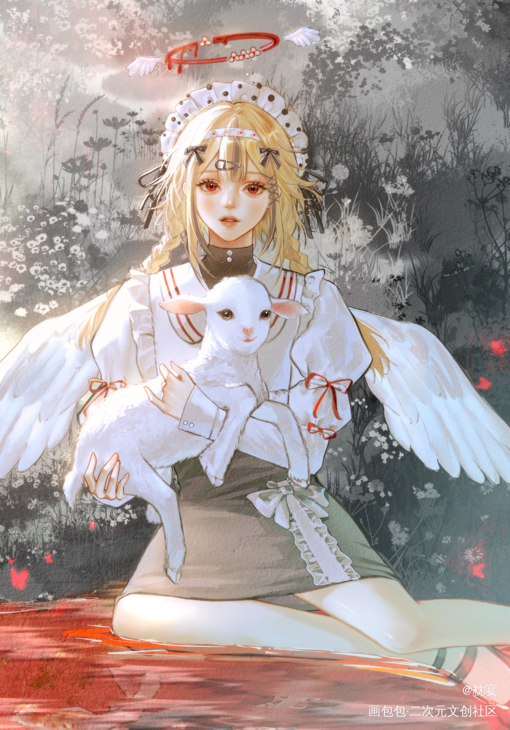 _插画procreate绘画原创oc绘画作品