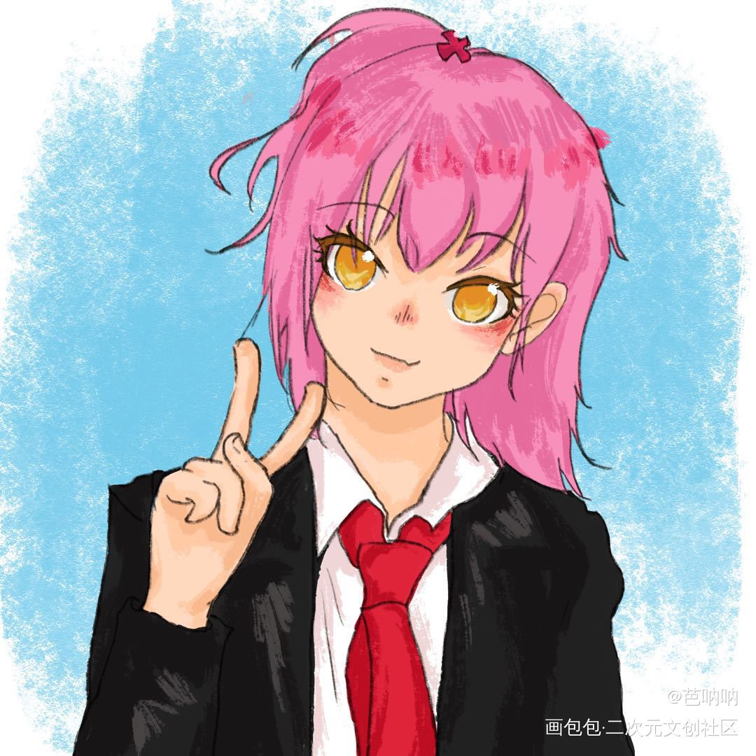 亚梦~_守护甜心板绘涂同人亚梦绘画作品