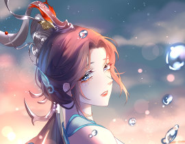 江河会流向你金色的梦里_绘画作品