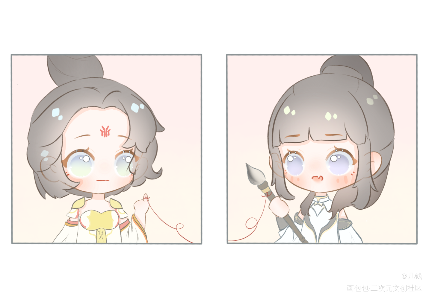 武婉就是yyds！_王者荣耀武婉绘画作品