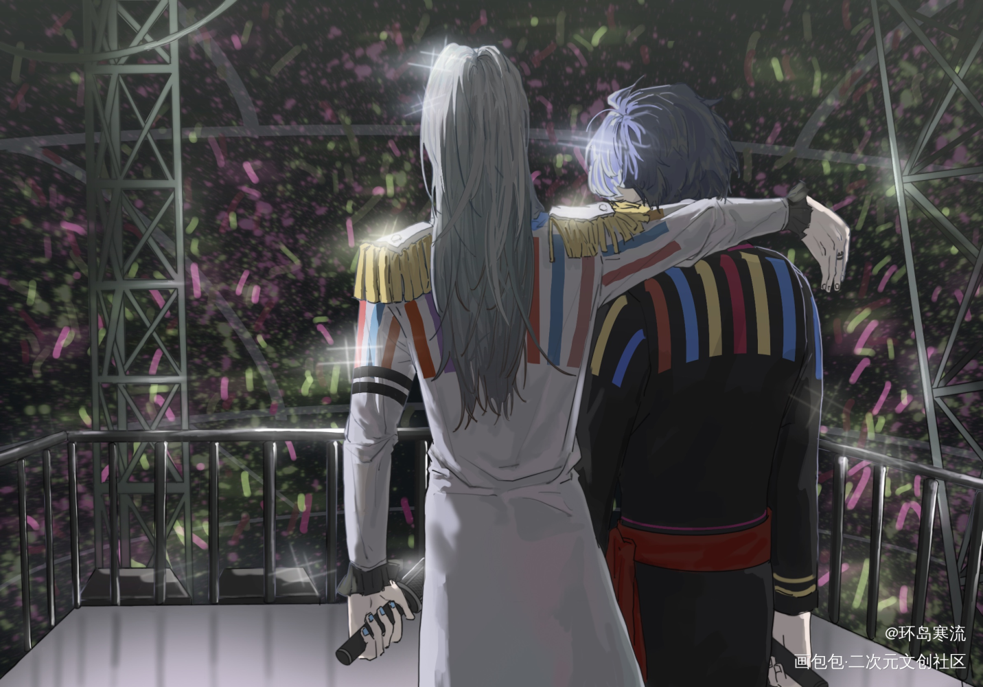 🎂🎂🎂_IDOLISH7ユキモモ千百绘画作品