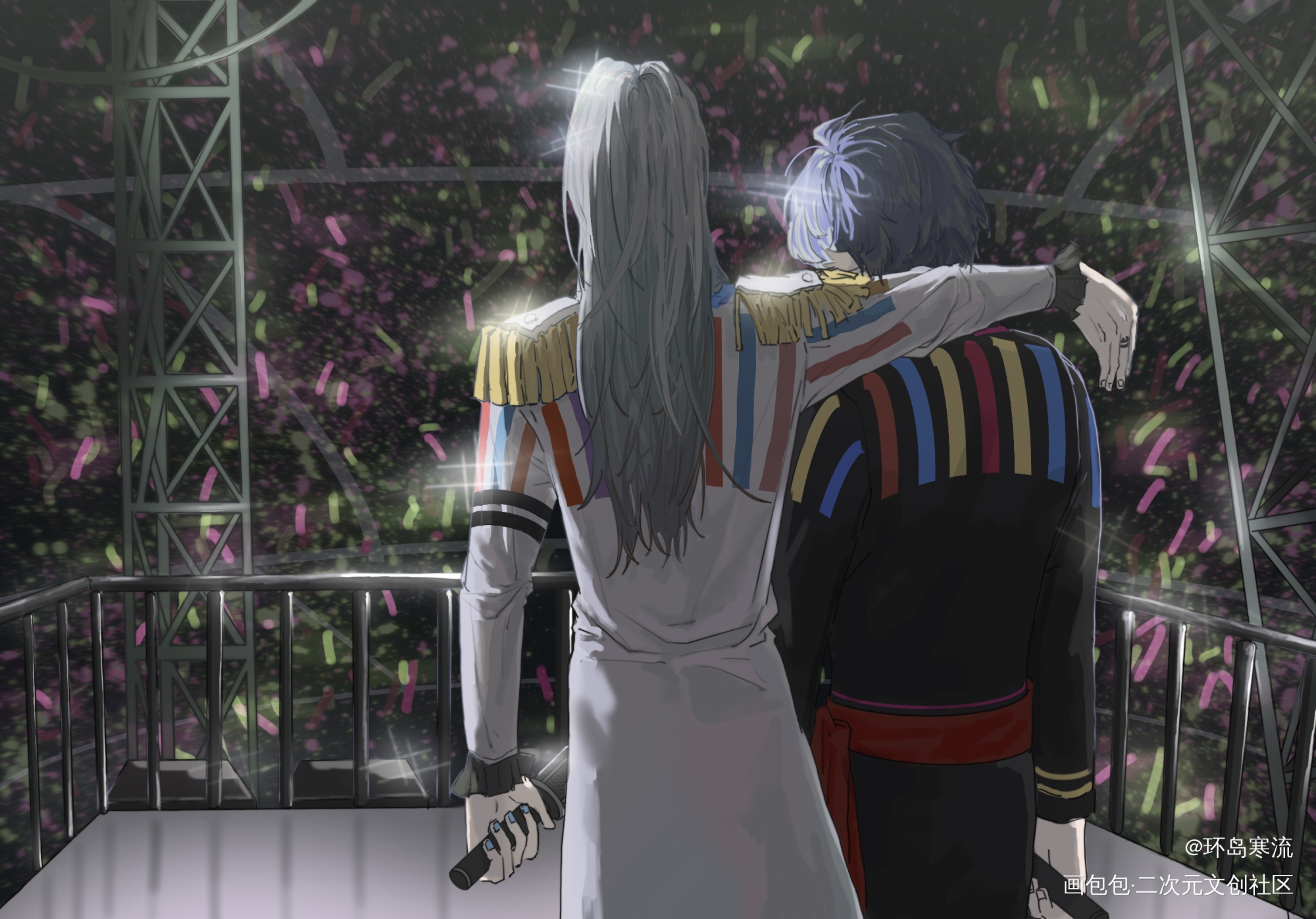 🎂🎂🎂_IDOLISH7ユキモモ千百绘画作品