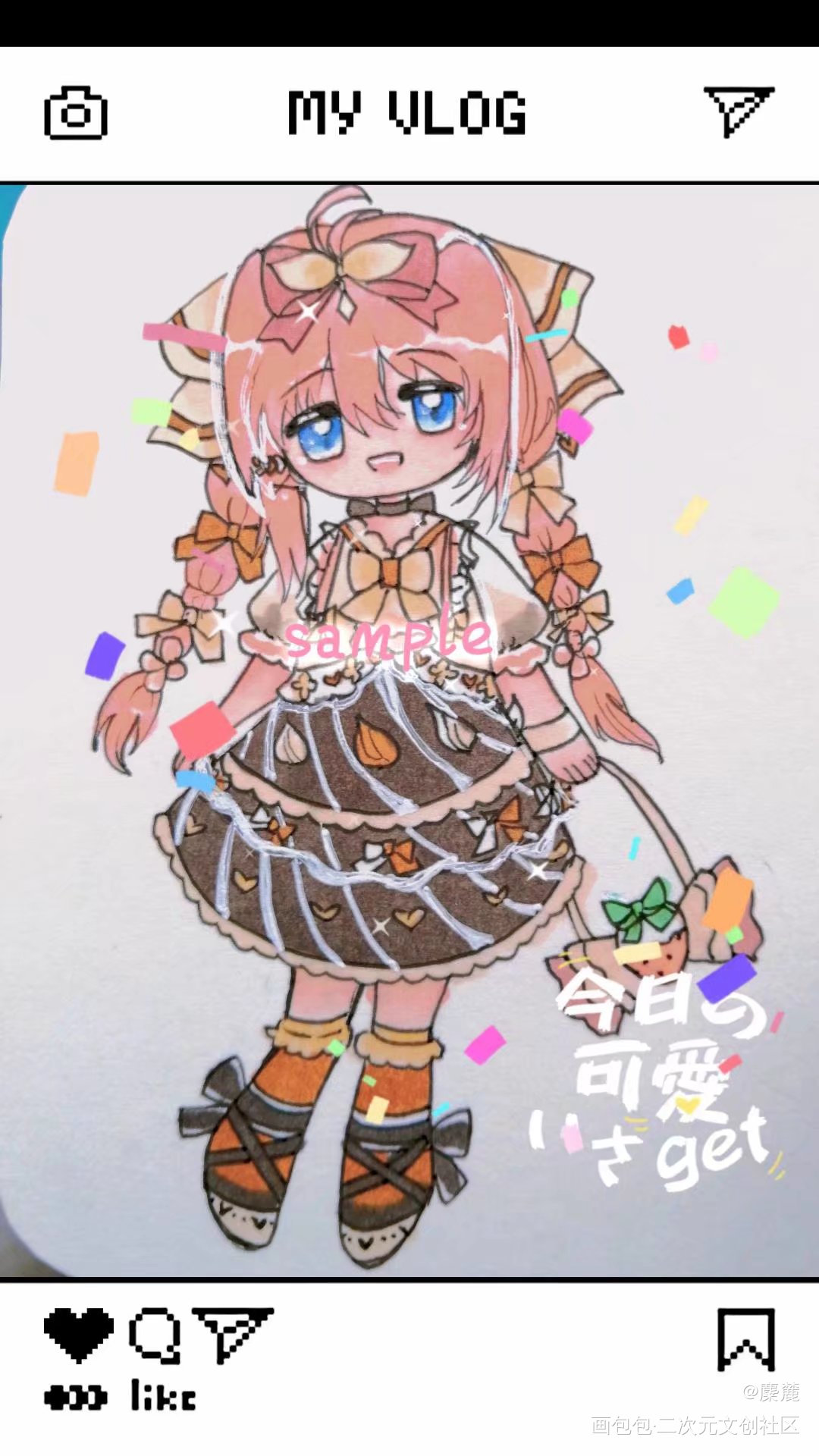 稿_别人家ococ绘画作品