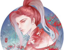 韩信丨彼岸花_绘画作品