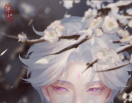 暗想玉容何所似，一枝春雪冻梅花_绘画作品
