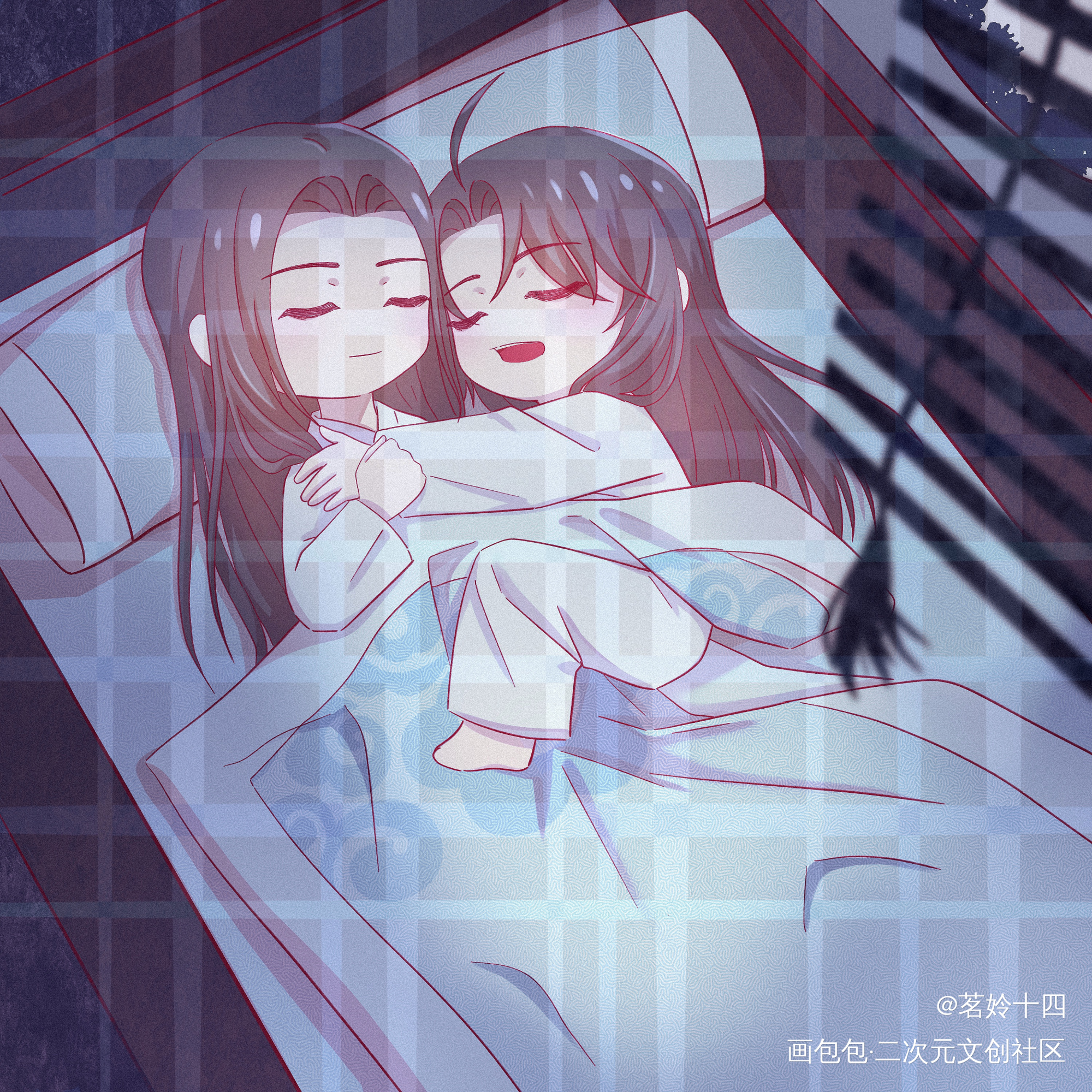 稿子_魔道祖师Q版绘画作品