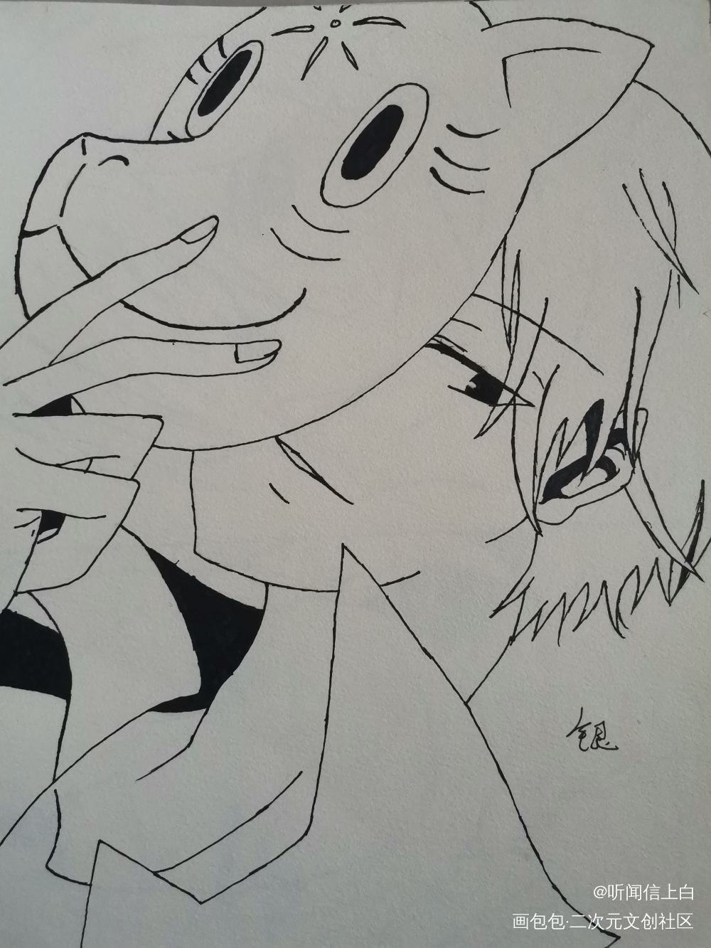 ❤️_马克笔萤火之森临摹绘画作品