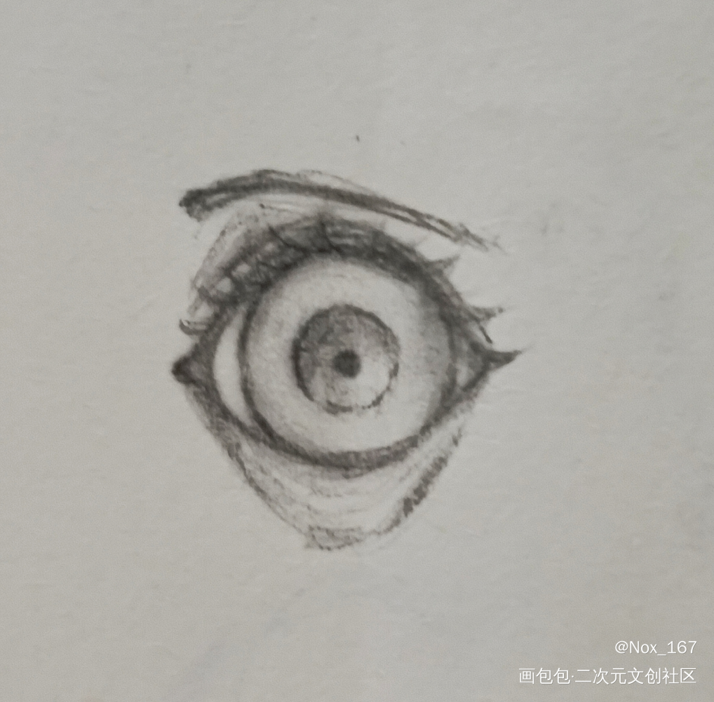 有点掉san_铅笔摸鱼页画画绘画练习摸鱼绘画作品