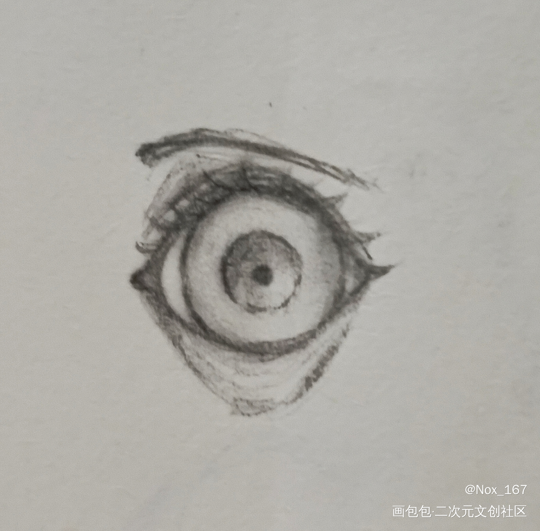 有点掉san_铅笔摸鱼页画画绘画练习摸鱼绘画作品