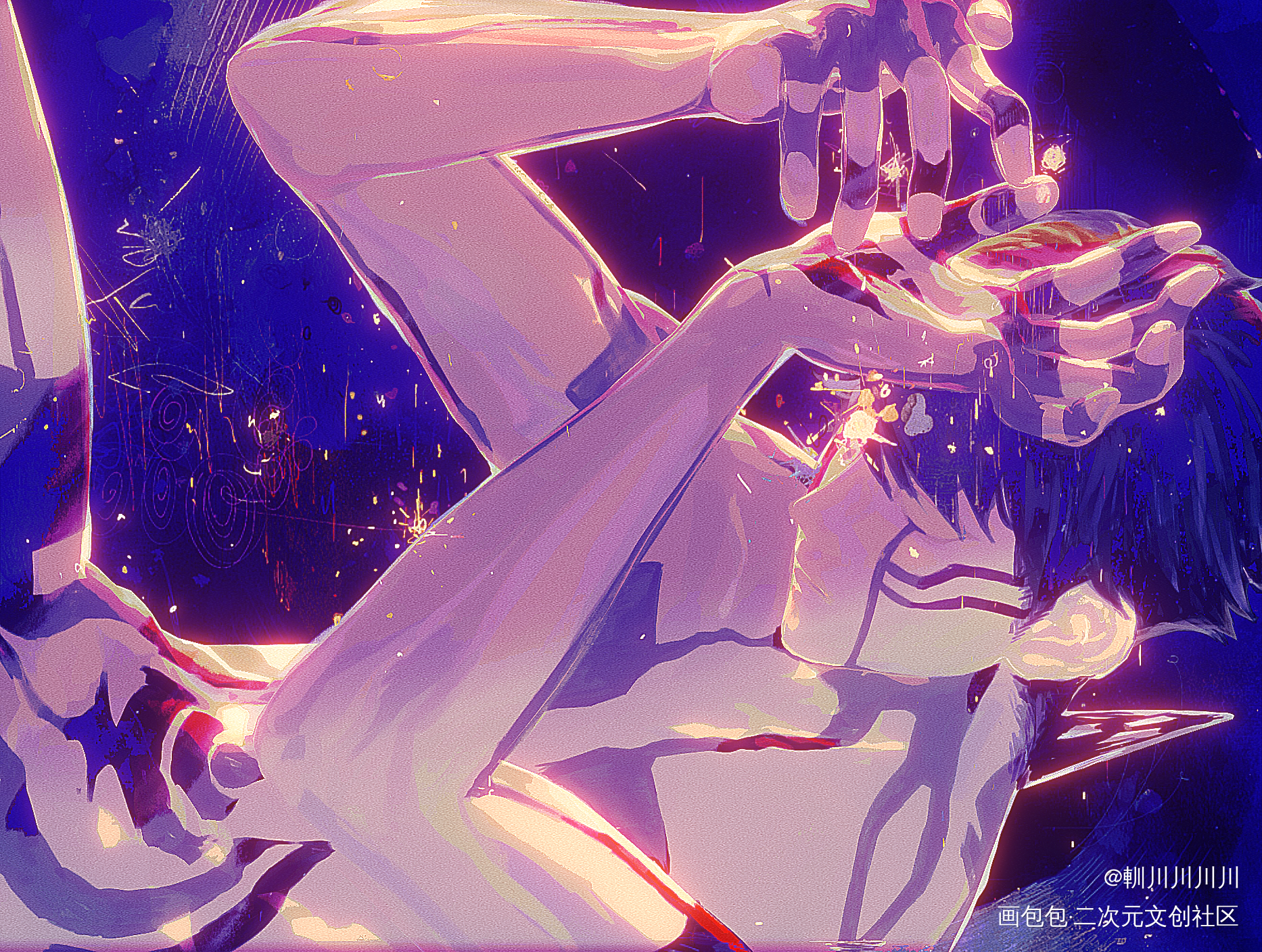 _日系同人人修羅真女神转生Ⅲ绘画绘画作品