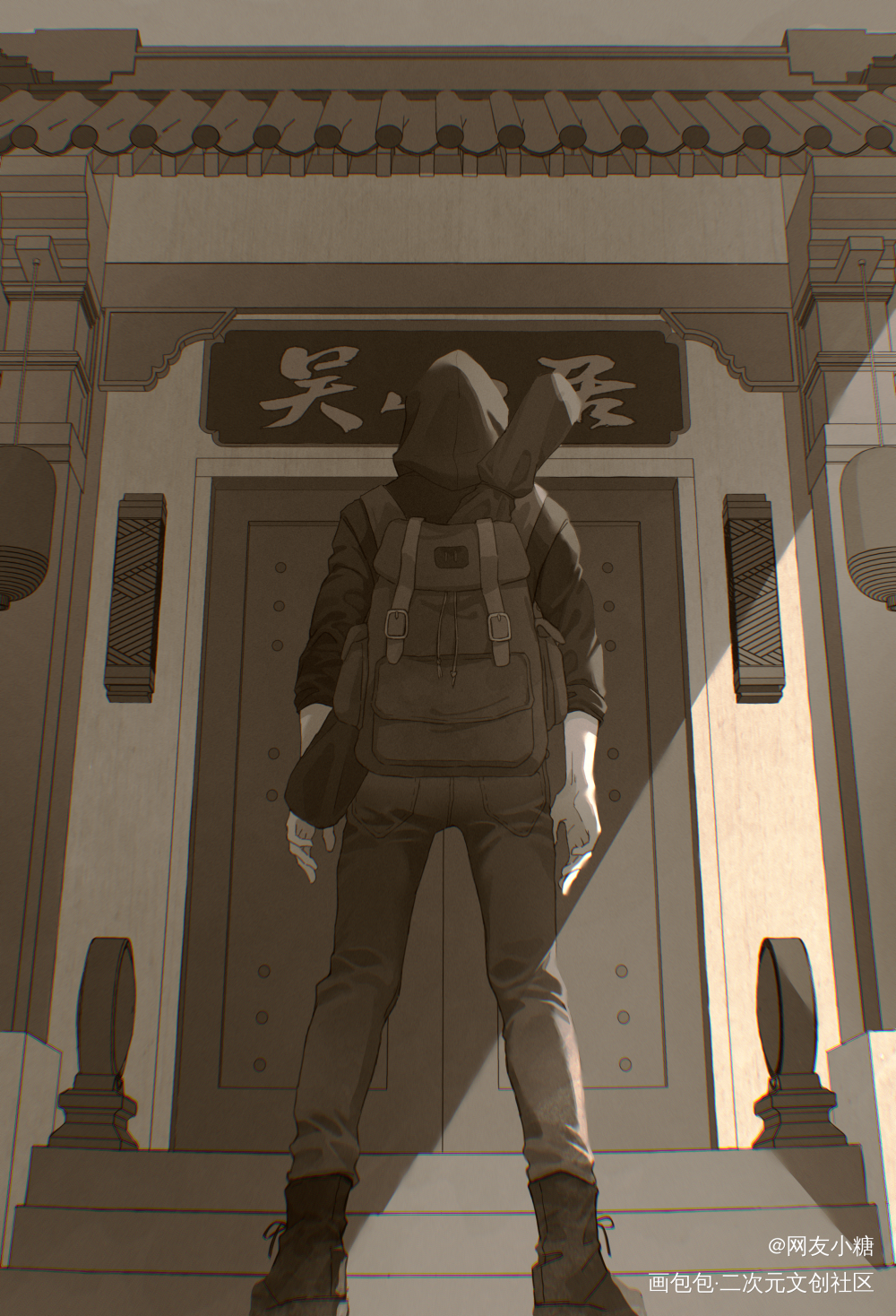 _盗墓笔记绘画作品
