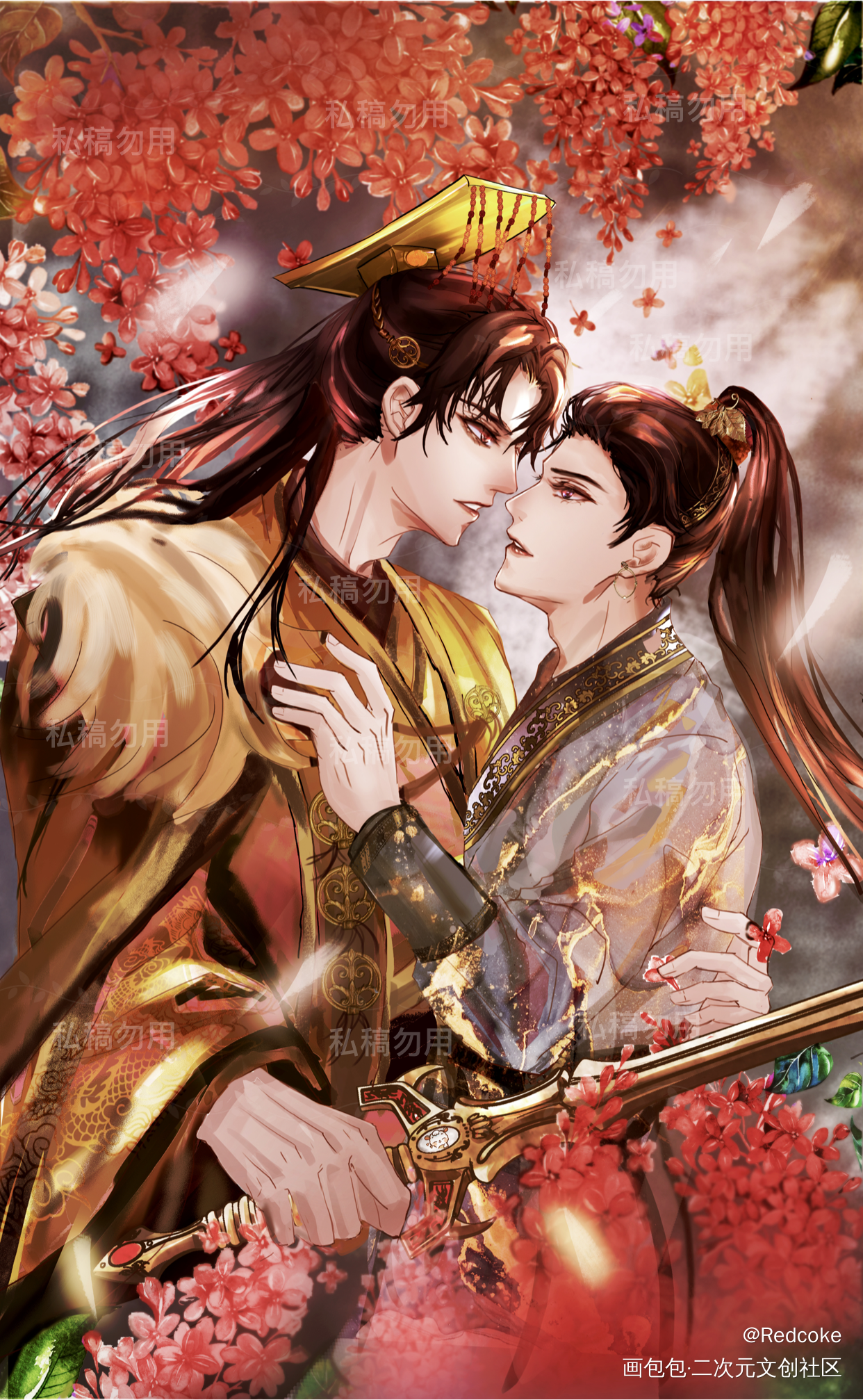 妹叔～_谁把谁当真188男团妹叔绘画作品