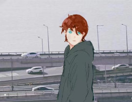 假如oc在现实……_绘画作品