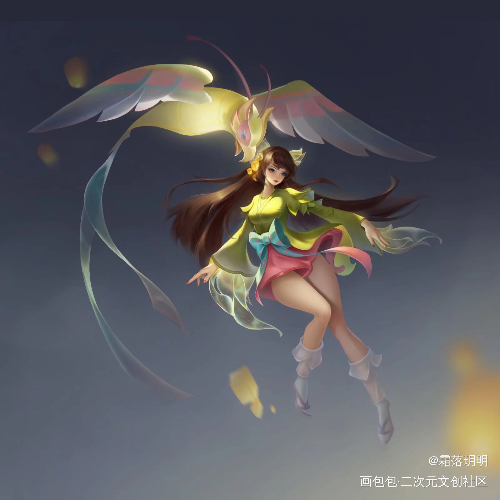 露露_王者荣耀娜可露露厚涂板绘绘画作品