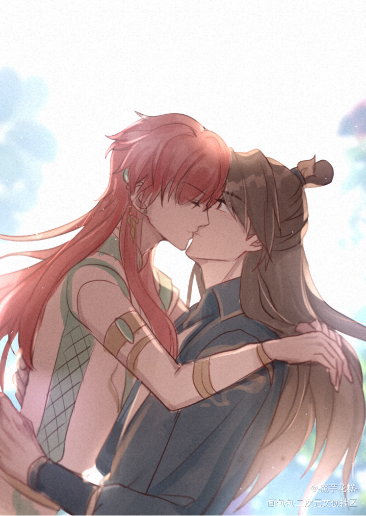 _天宝伏妖录珑俊李景珑孔鸿俊插画同人天宝伏妖录动画绘画作品