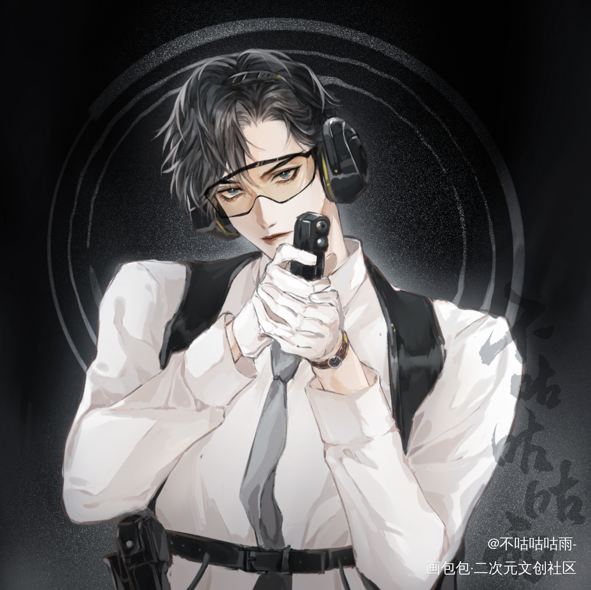 宫应弦_火焰戎装188男团宫应弦绘画作品