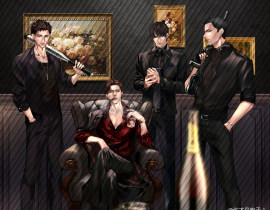 Mafia·李简俞白_绘画作品