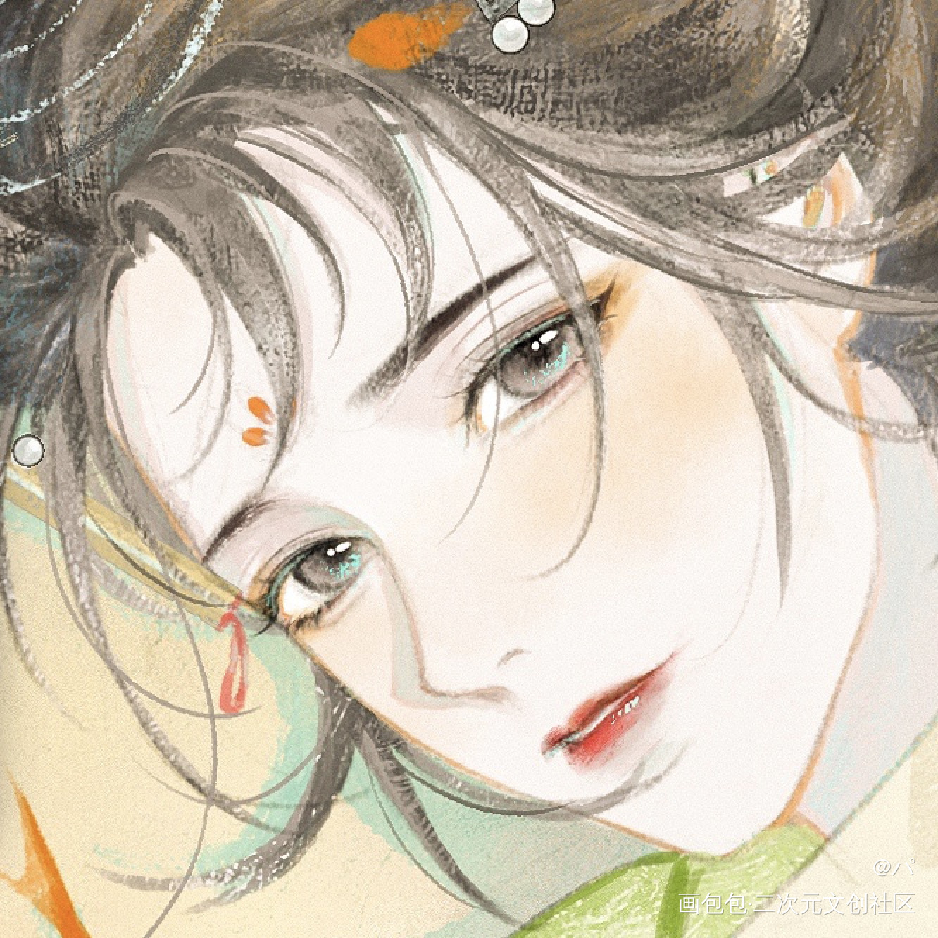 醉花阴.梦华录.宋引章_板绘涂中国风古风宋引章梦华录绘画作品