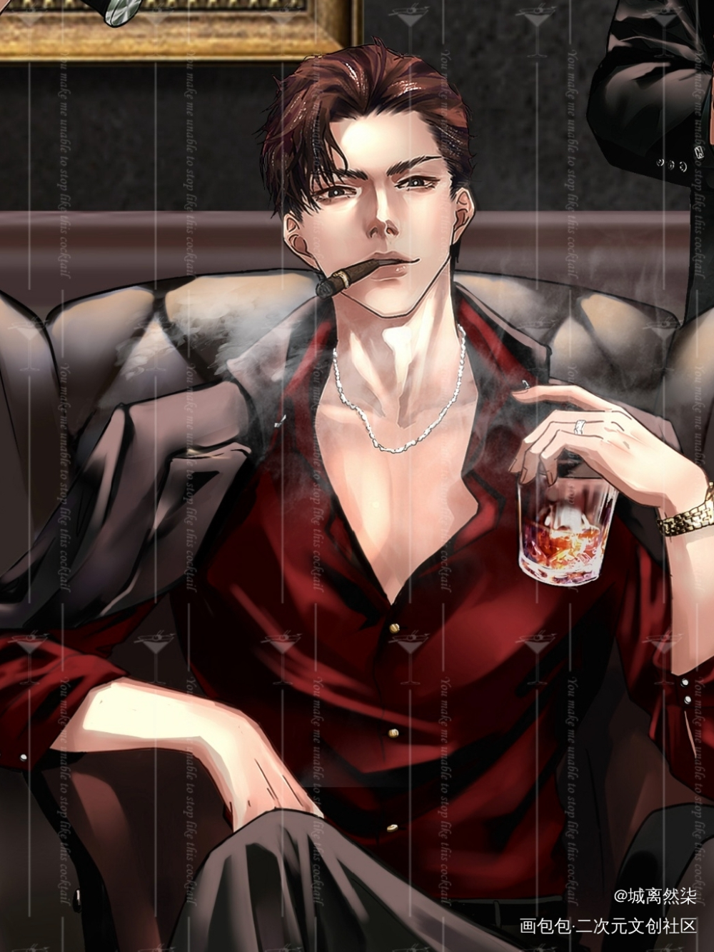 MAFIA_小白杨你却爱着一个傻逼188男团李简俞白白新羽俞风城李玉简隋英绘画作品