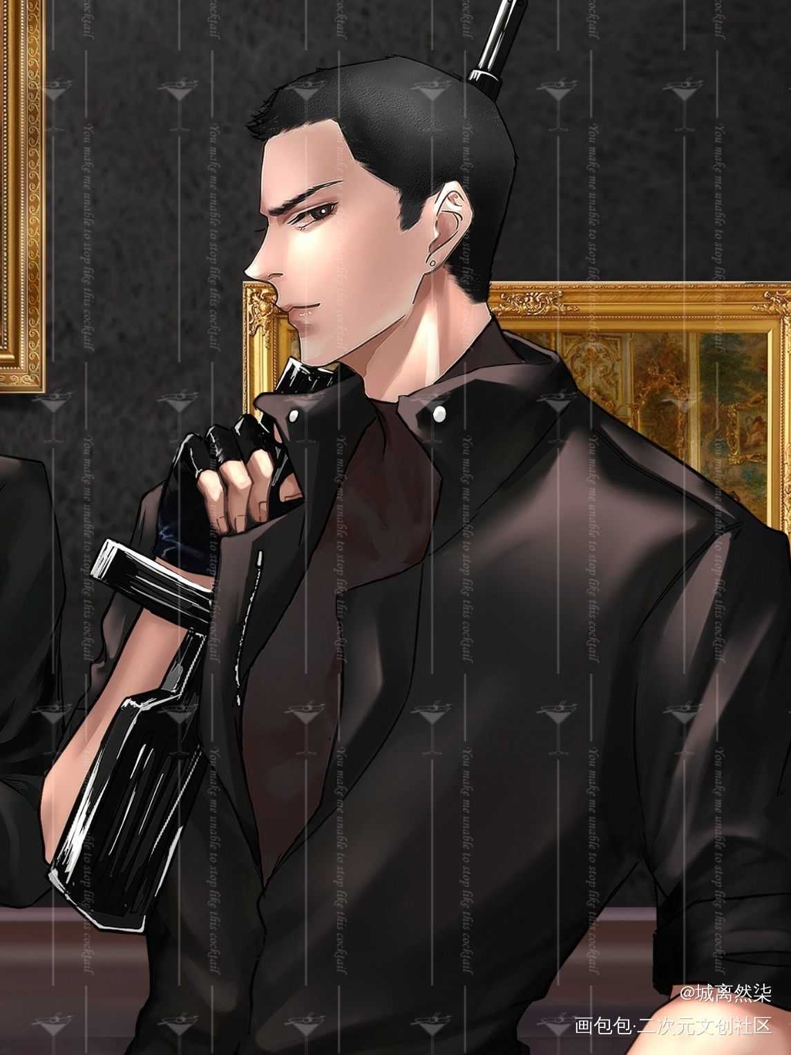 MAFIA_小白杨你却爱着一个傻逼188男团李简俞白白新羽俞风城李玉简隋英绘画作品