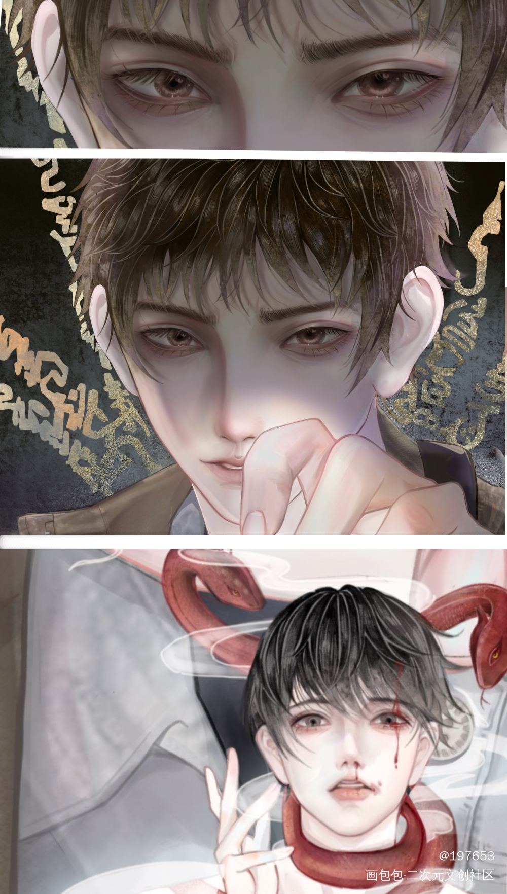 沙海_盗墓笔记绘画作品