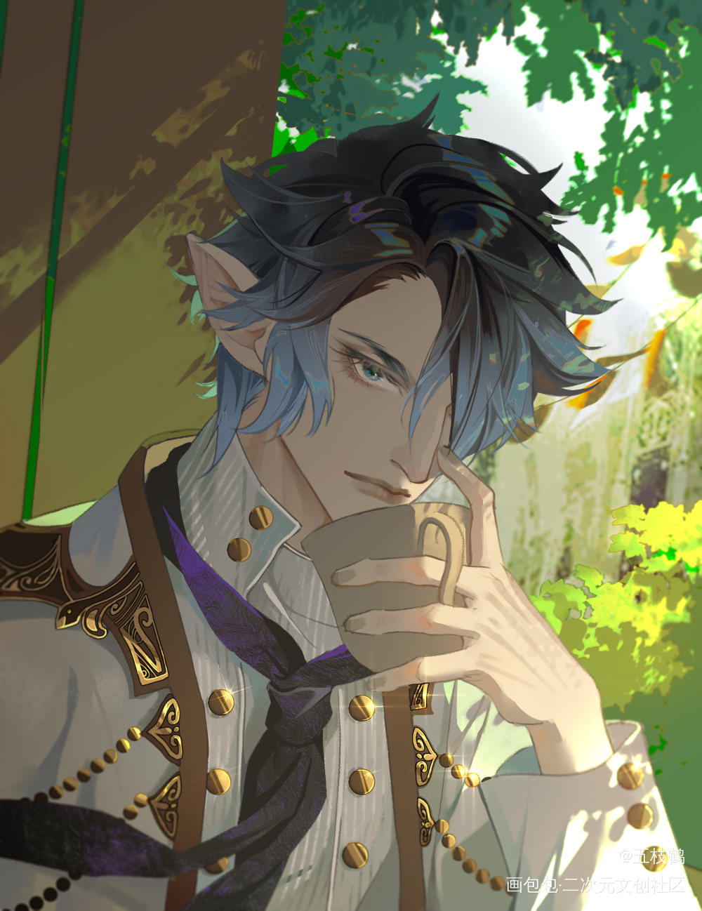 优质男精（划掉）_最终幻想14ff14绘画作品