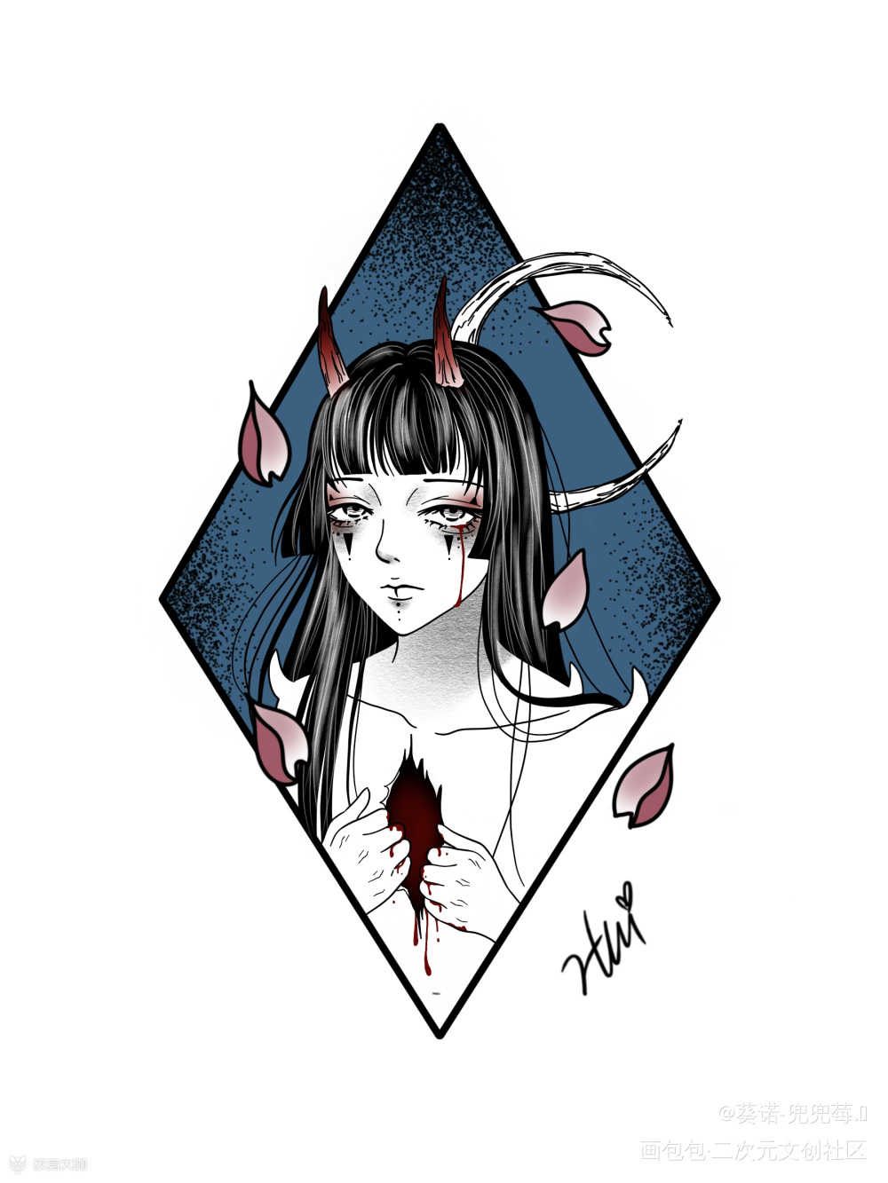 宇宙无星河 世间无山海._彩色漫画绘画作品