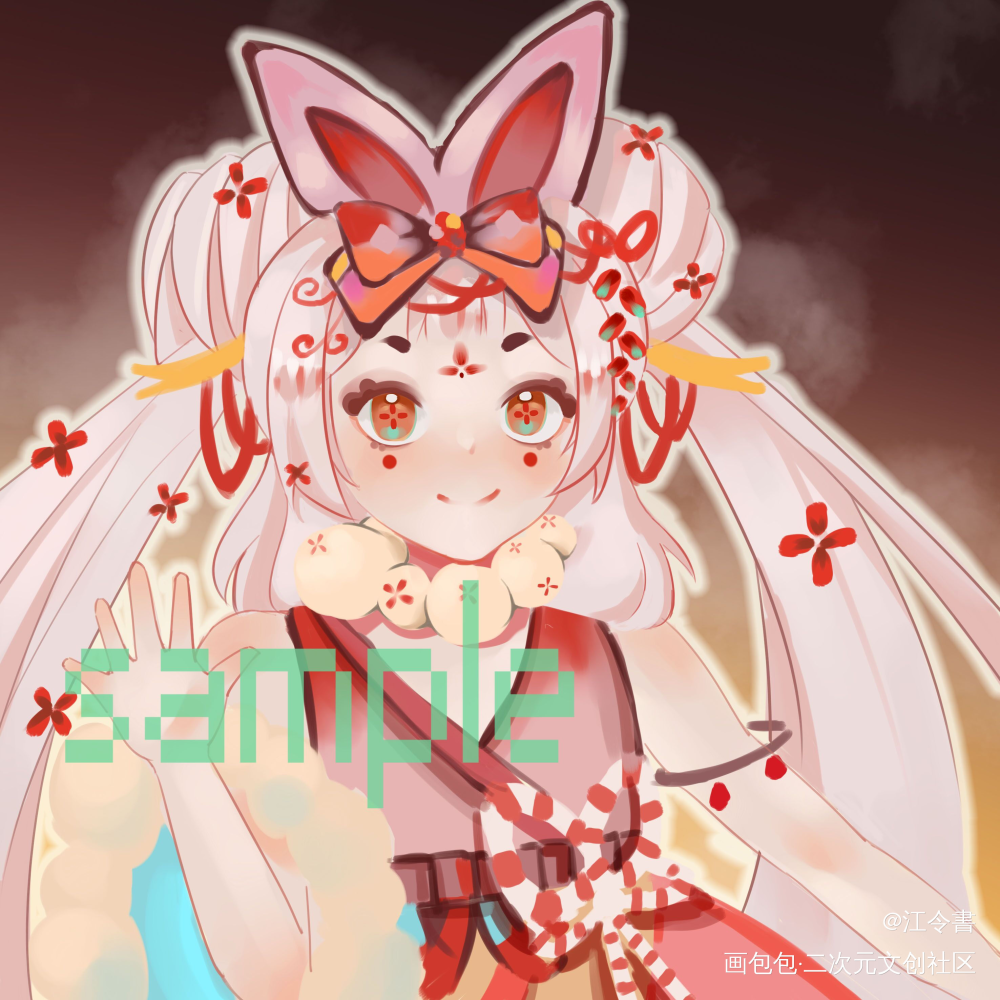 特价40+(๑°3°๑)_平涂绘画作品