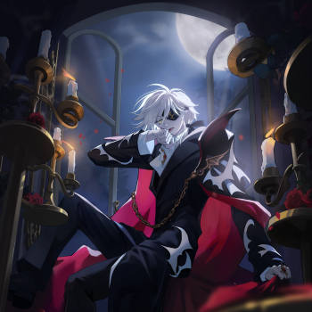 吸血鬼_翼年代记法伊clamp绘画作品