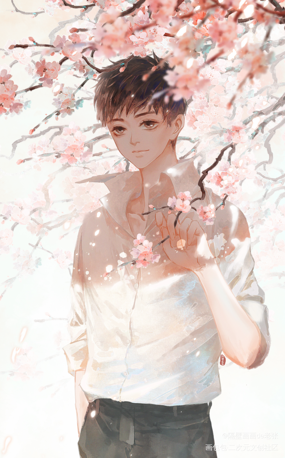 吴邪_盗墓笔记吴邪绘画作品