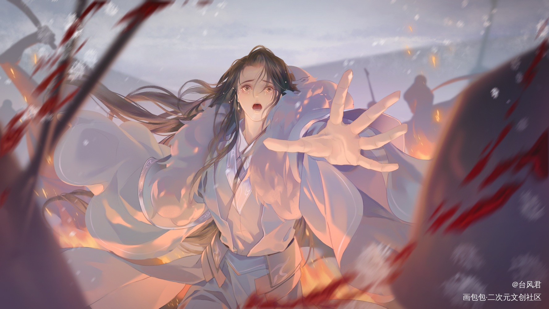 【将进酒】茶石梦魇_将进酒沈兰舟绘画作品